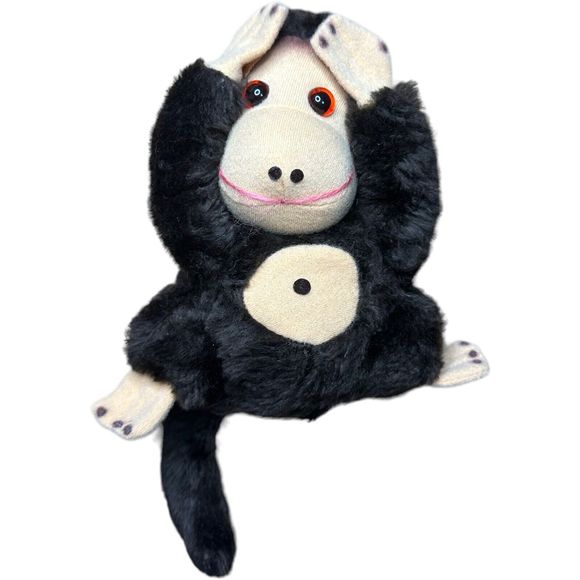 Vintage 1979 Russ Shy Guy Chimpanzee Monkey 7” Plush Stuffed Animal Rare HTF - Picture 1 of 16